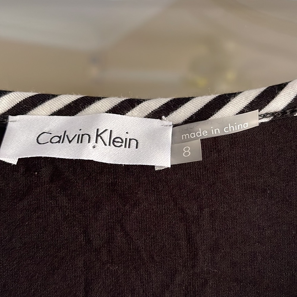 Calvin Klein Black Dress size 8 - Picture 4 of 7